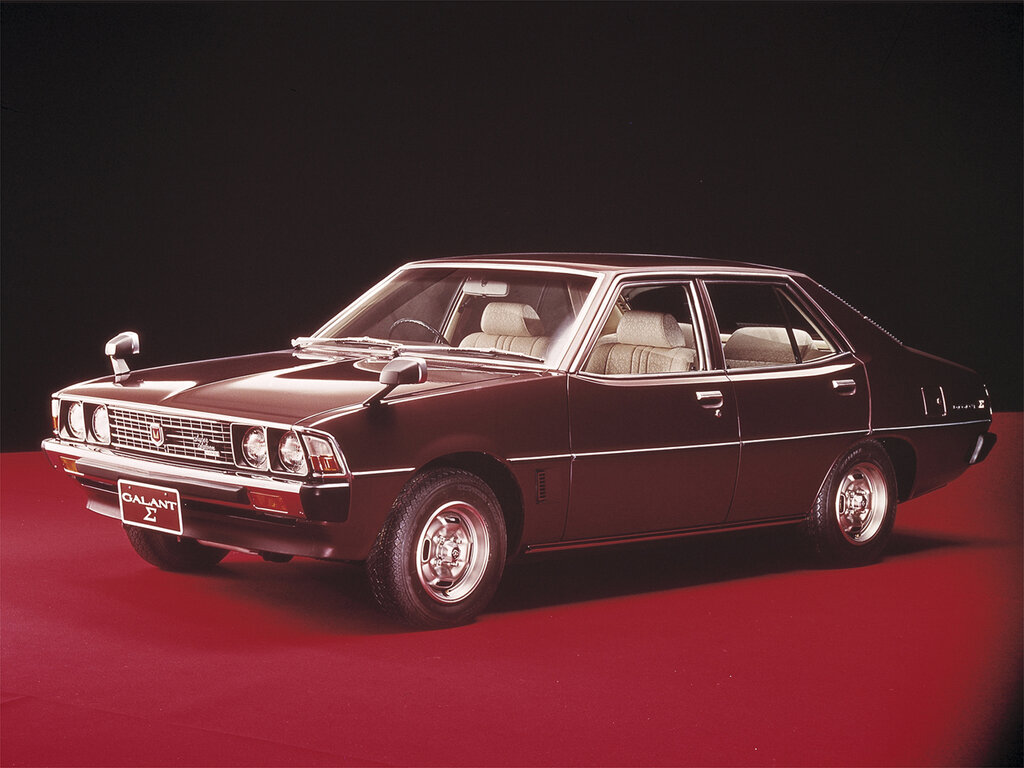 Mitsubishi Galant (A121A, A122A, A123A, A131A, A132A, A133A) 3 поколение, седан (05.1976 - 09.1978)